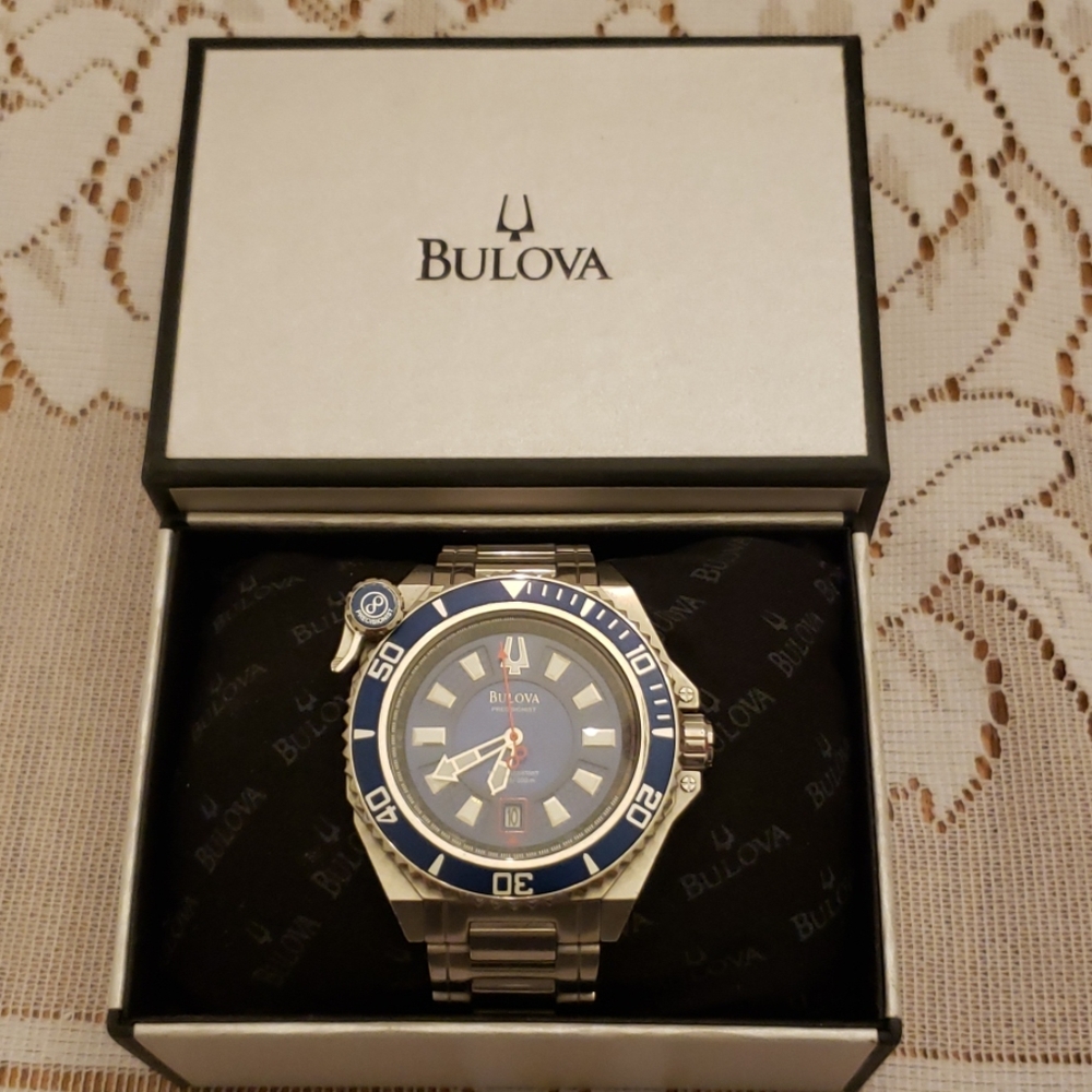 Bulova Precisionist Catamount Bracelet Watch